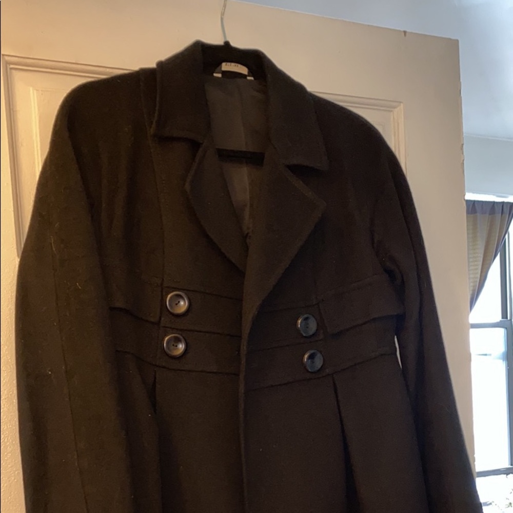 100 % wool fall coat